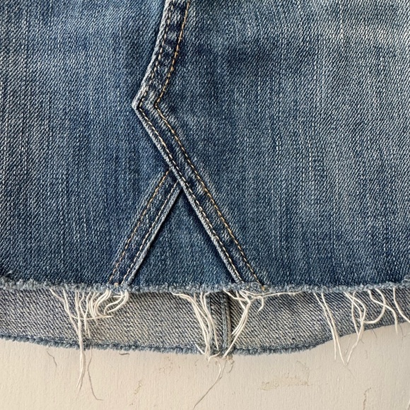 Hollister High Rise Denim Mini Skirt 9R/29”Waist - Picture 4 of 8